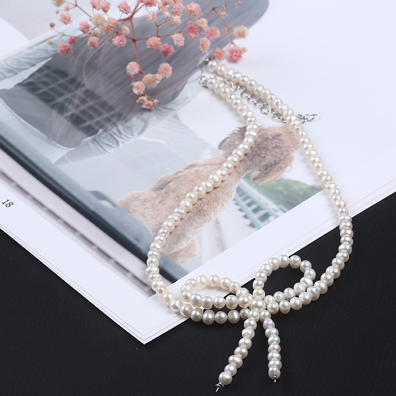 Wholesale Price Freshwater Pearl Short Choker Necklace for Women