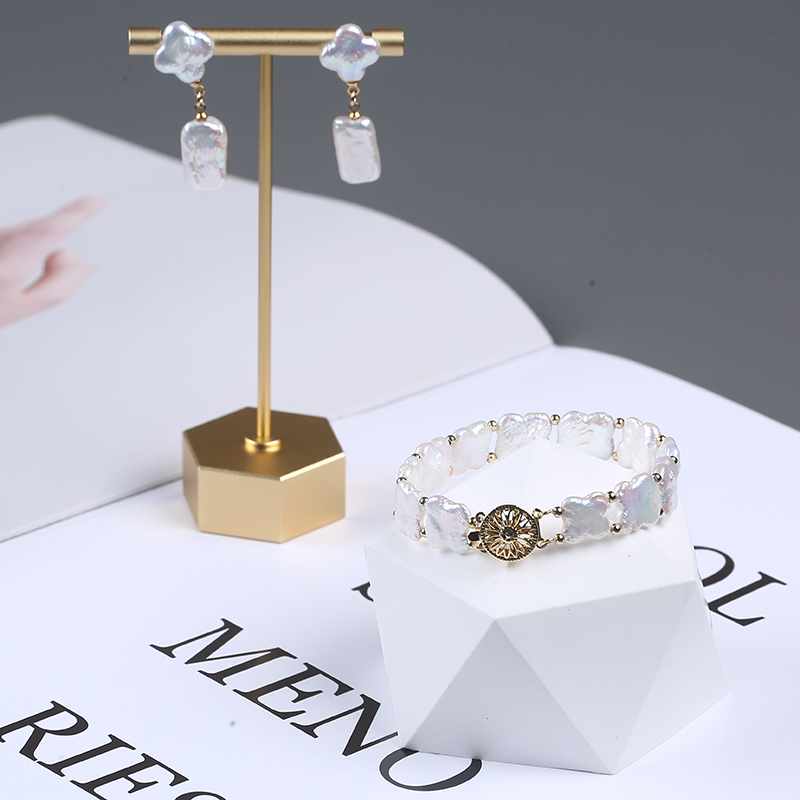 freshwater pearl jewelry set