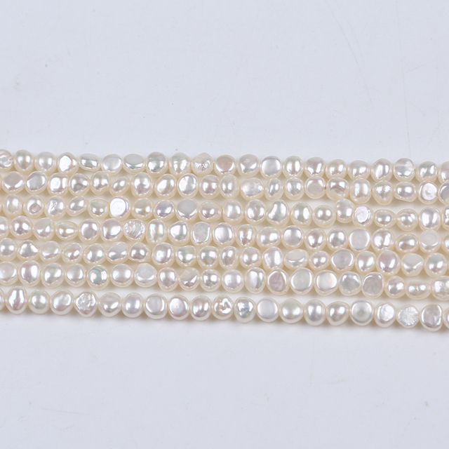 Hot Selling 4-4.5mm AAA Good Quality Baroque Pearl for Necklace Design