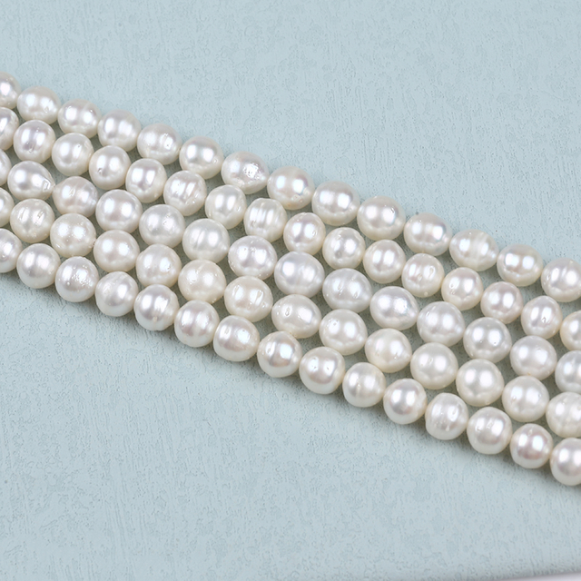9-10mm Natural White South Sea Water Pearl for Necklace