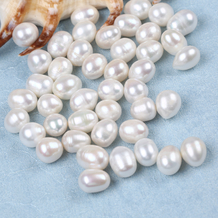 Wholesale No Hole Real Drop Pearl Loose Bead for Decoration