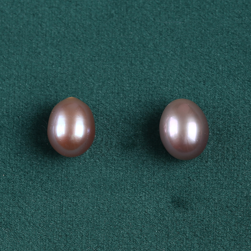 8-8.5mm Natural Cultured Rice Pearl For Drop Earrings